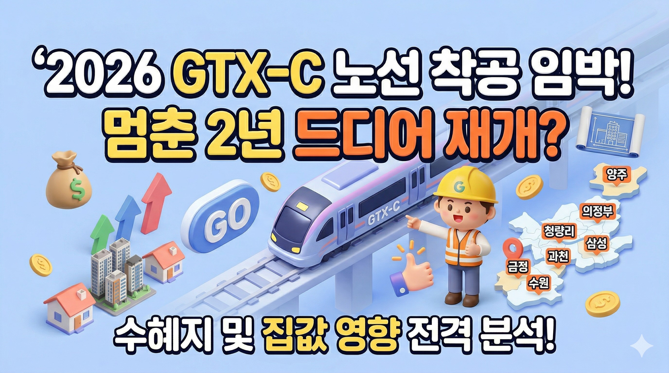 GTX-C ์ฐฉ๊ณต ์ฌ๊ฐ ๋ฐ ๋ถ๋์ฐ ์ํ์ง ๋ถ์