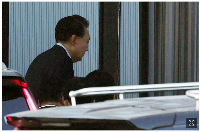 공수처, 10시33분 尹대통령 체포