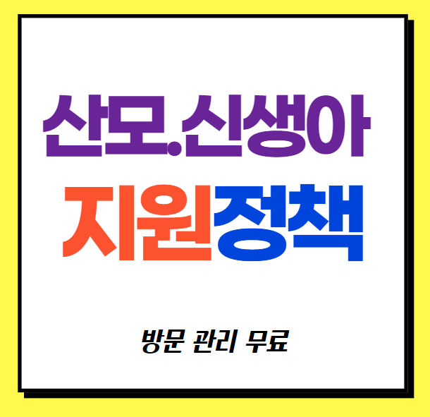 신생아 산모 지원정책 썸네일