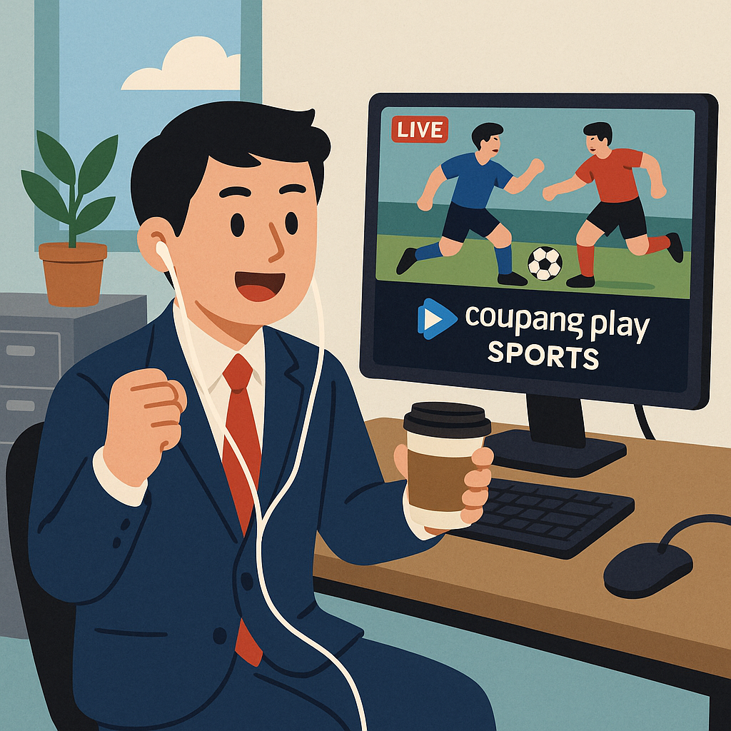 직장인을 위한 쿠팡플레이 스포츠