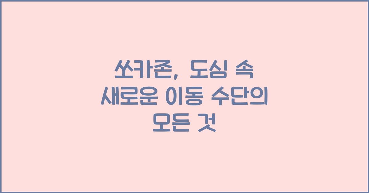쏘카존