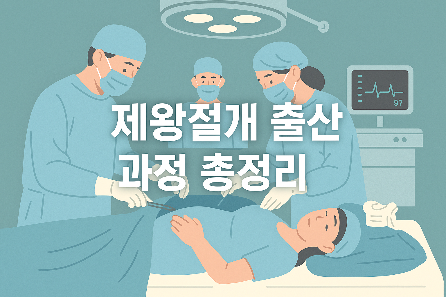 제왕절개 출산 전 과정 A to Z 👶 수술 준비부터 회복까지 총정리
