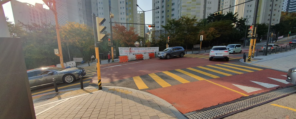 힐스테이트 신촌 북성 초등학교 등교, 하교길