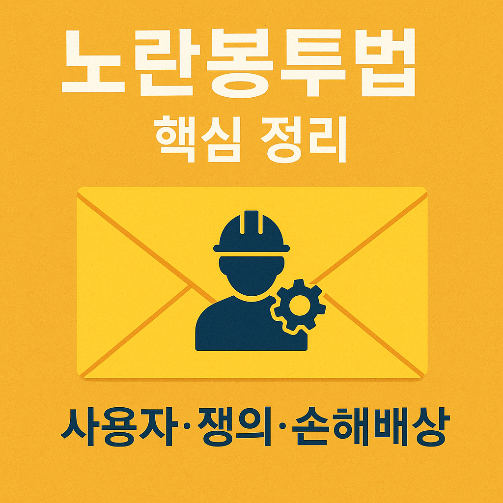 노란봉투법 핵심 변화 3가지