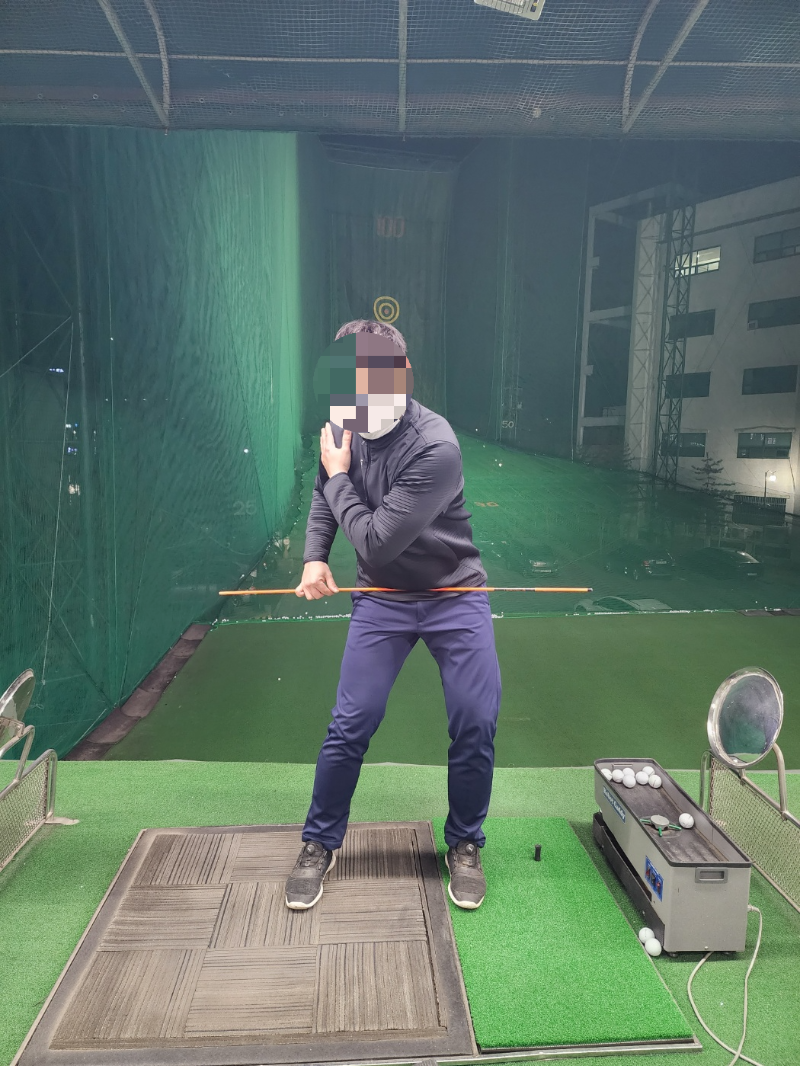 맨몸 다운스윙 동작