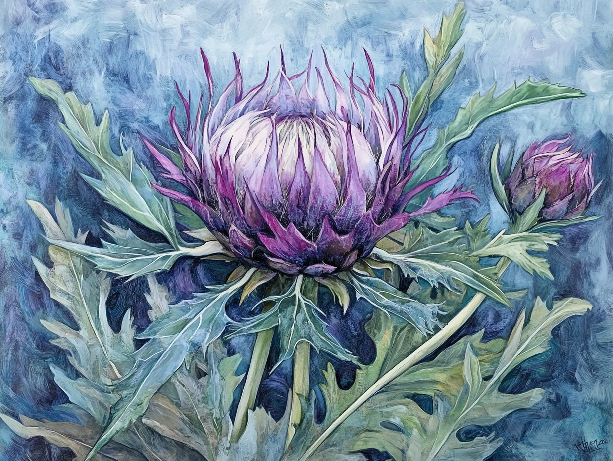 10월 21일 탄생화 엉겅퀴(Thistle)