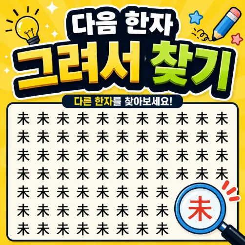 다음 한자 그려서 찾기 모바일과 PC 사용법