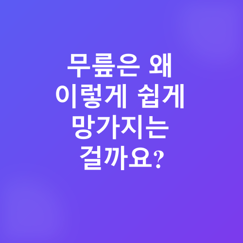 무릎 건강 관리_1