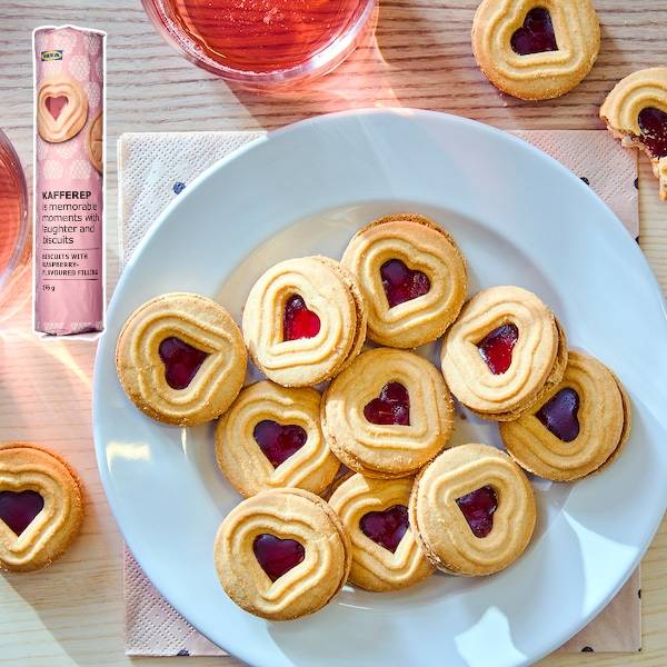 이케아 추천 식품 이케아음식 추천 라즈베리 비스킷