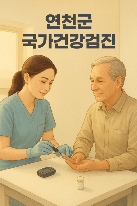 연천군 국가건강검진 이미지
