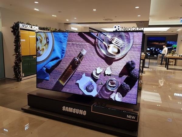 삼성전자, 4K '티비 끝판왕' 98인치 TV 네오QLED 신제품 출시예정
