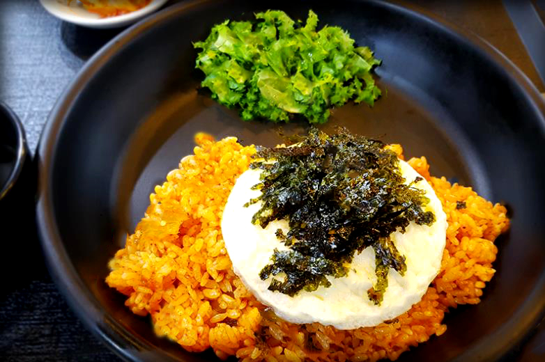 죽암휴게소 - 김치볶음밥