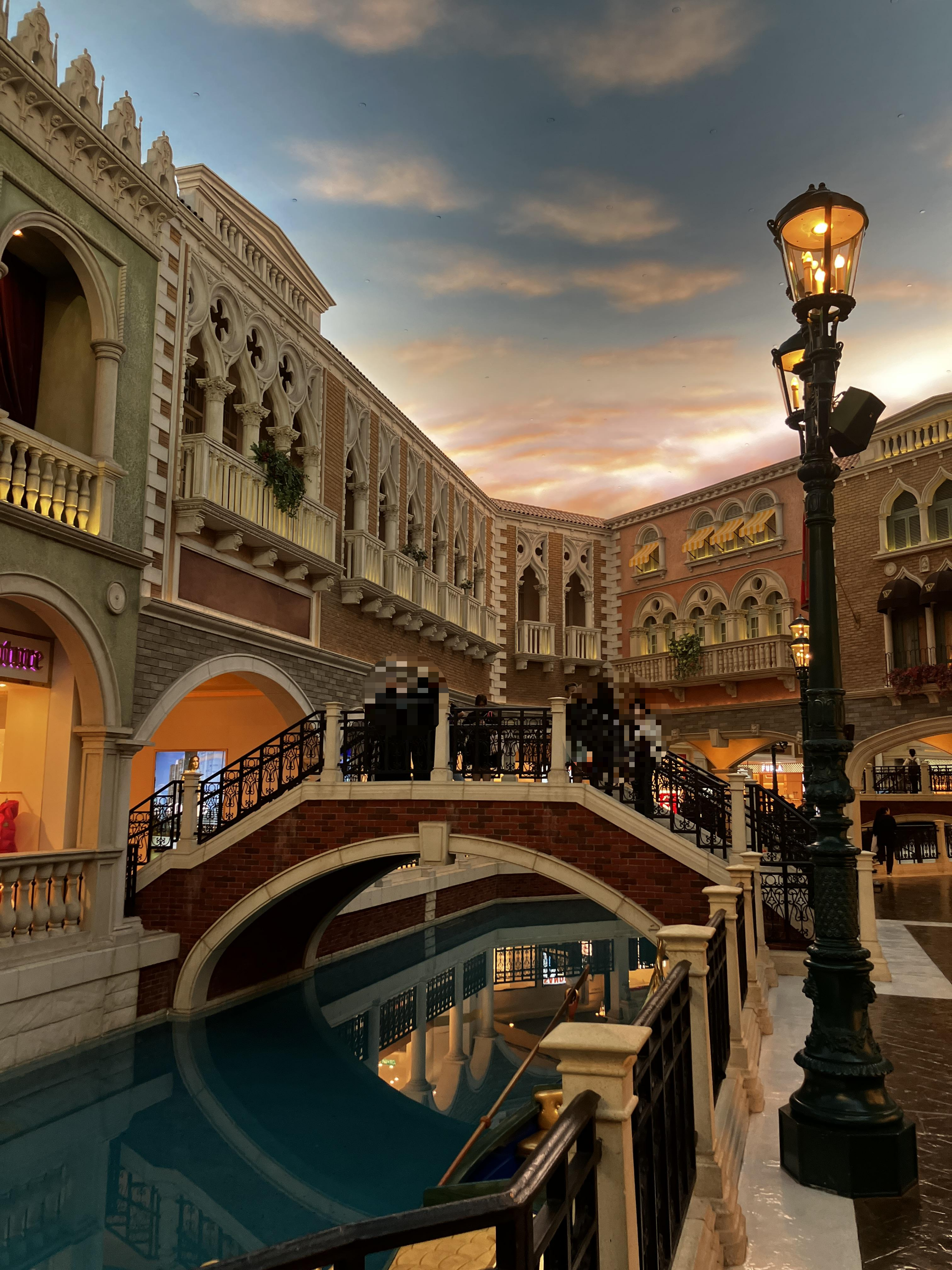 마카오 베네시안 실내운하