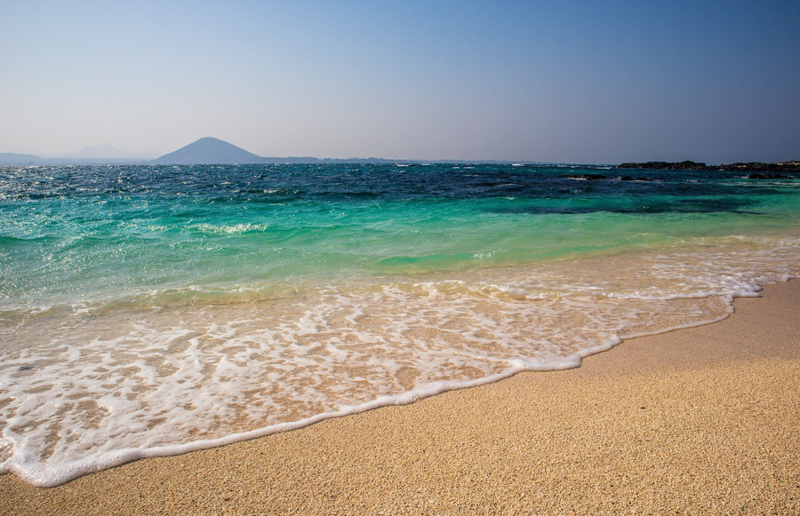 제주도 해변 이미지