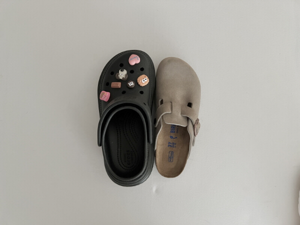 버켄스탁-보스턴-네로우-사이즈-팁-아디다스-삼바-가젤-볼드-나이키-줌보메로-컨버스-어그-크록스-크기-비교