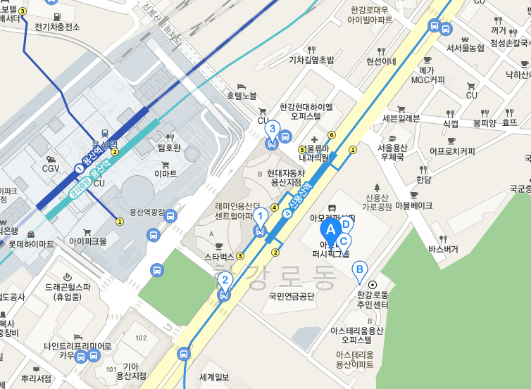 아모레퍼시픽-본사-위치