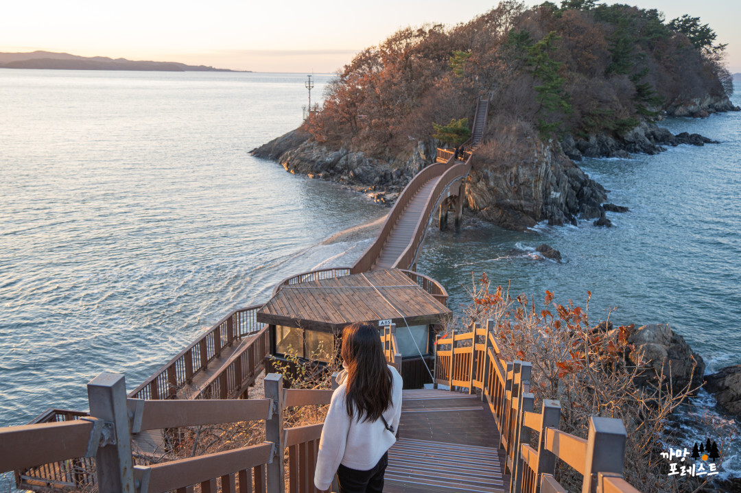 안산 구봉도 개미허리 아치교