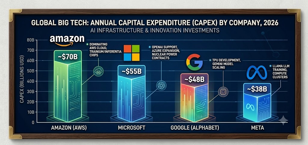 빅테크 4사 CAPEX 규모