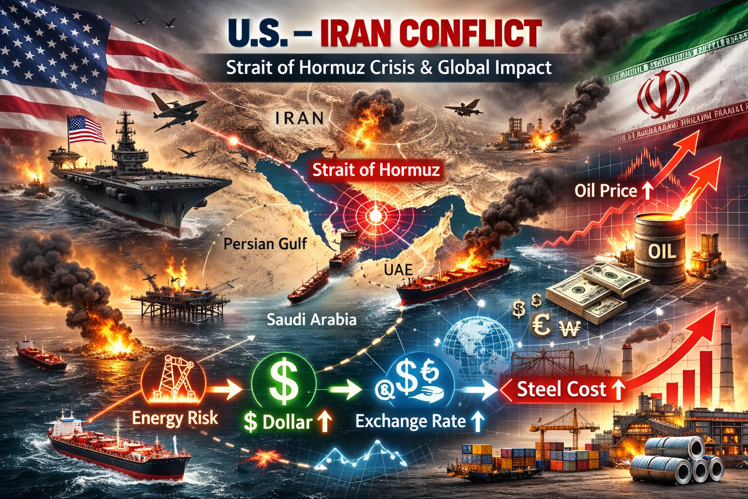 이란중동 전쟁과 환율