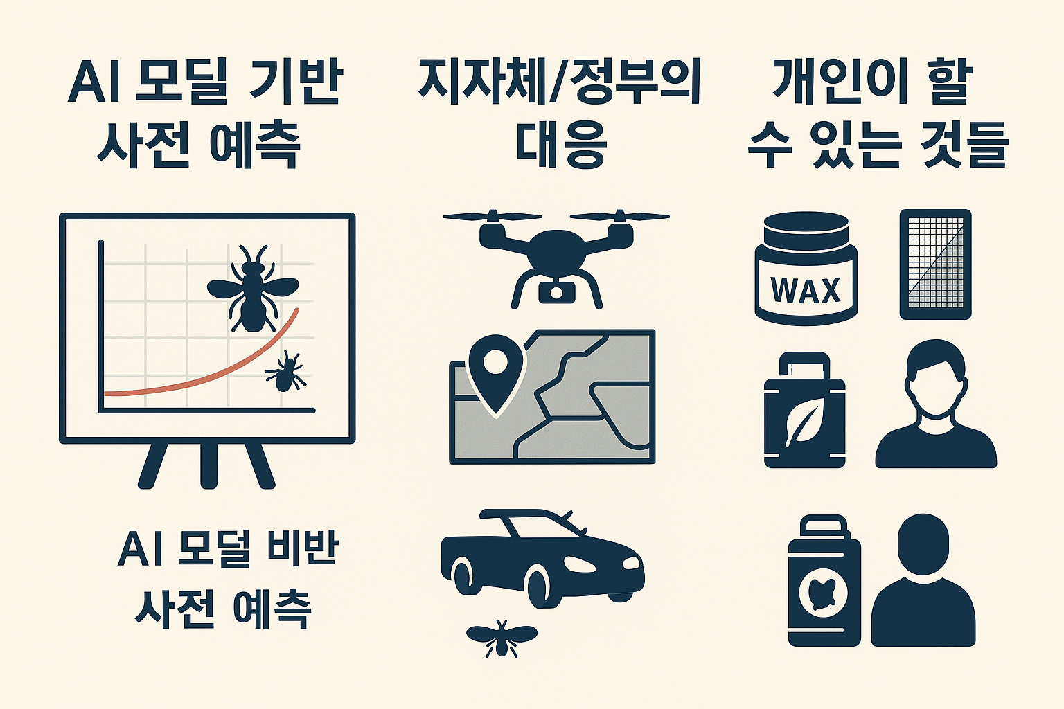 "향후 전망과 중장기적 대응 방향"에 대한 이미지입니다.