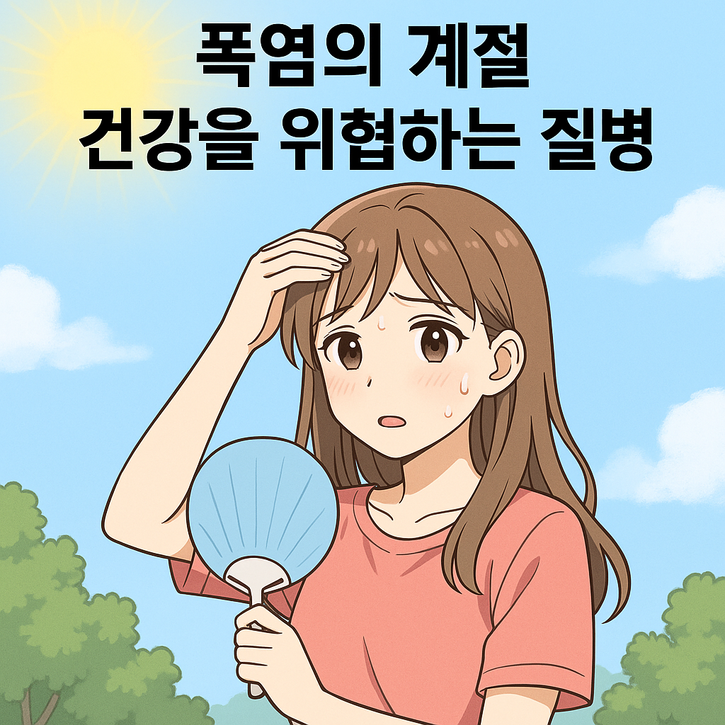 본격적인 폭염의 계절, 여름철 건강을 위협하는 질병과 대처 방법