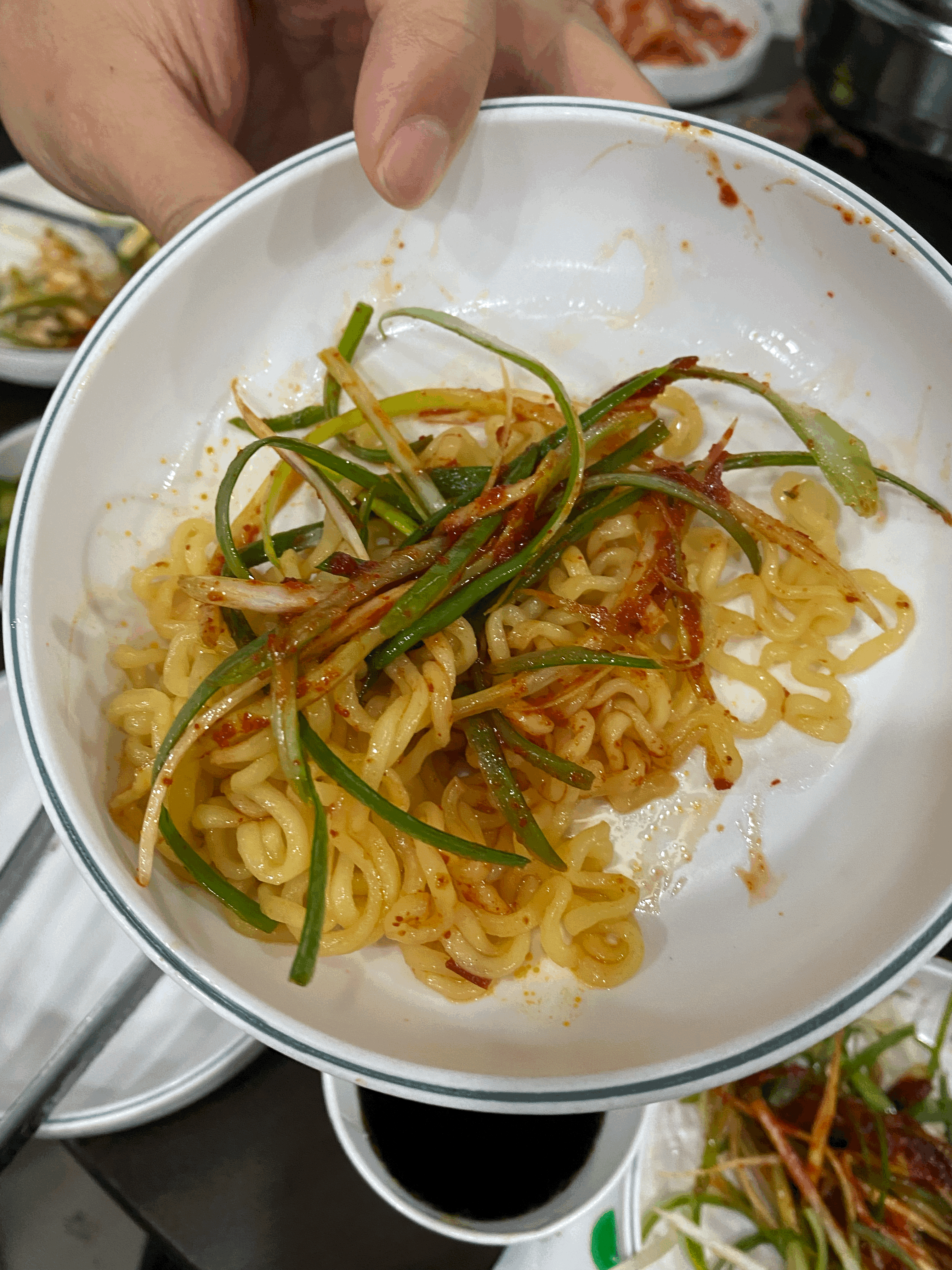 해물라면 먹는법