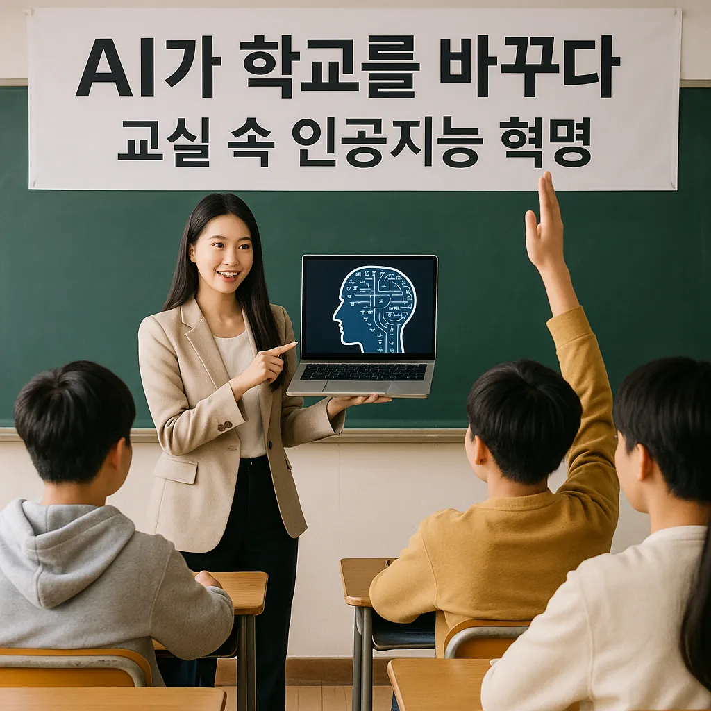 2025년 AI가 학교를 바꾸다: 교실 속 인공지능 혁명