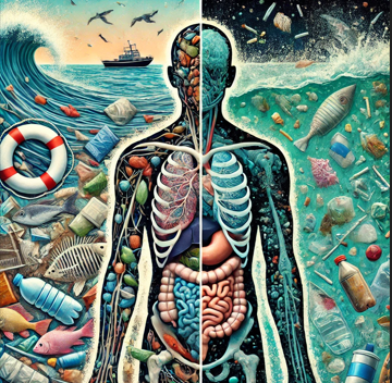 '플라스틱이 건강과 환경을 파괴'와 관련된 이미지