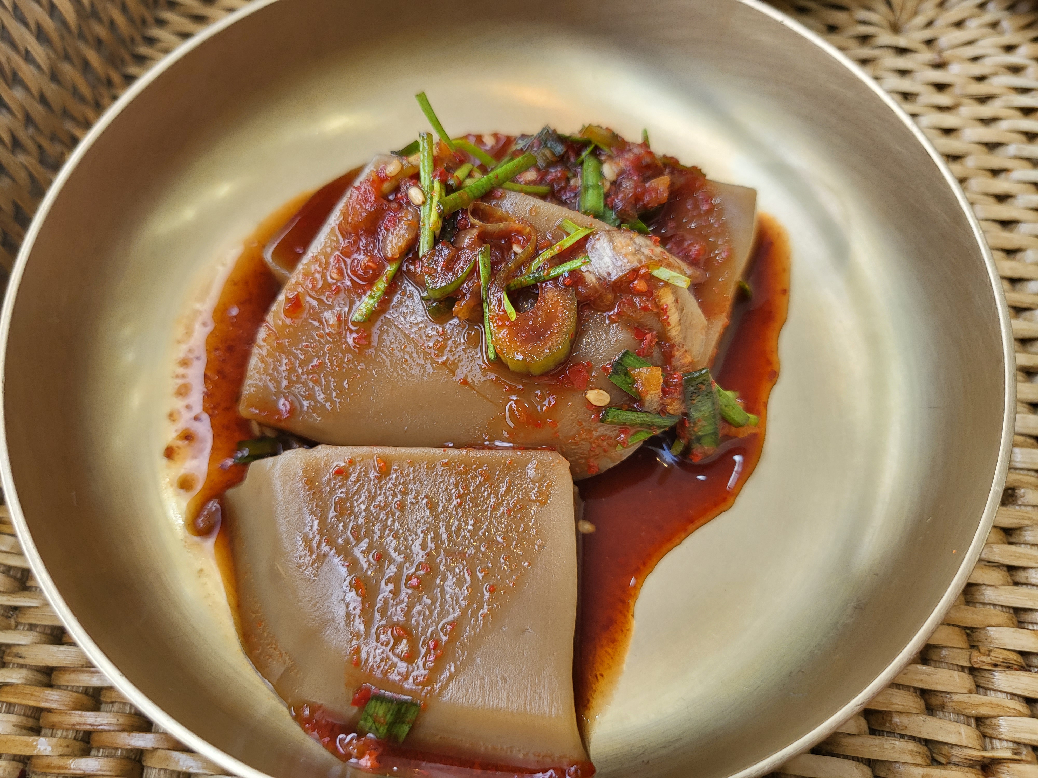 소쿠리밥상 - 도토리묵