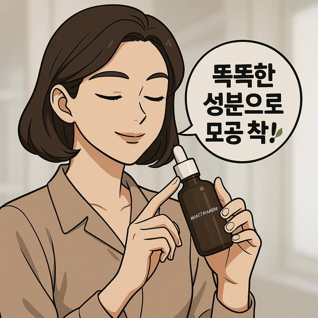 똑똑한 성분으로 모공쫀쫀! 🌿