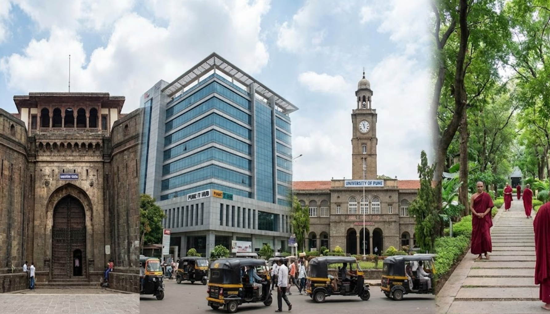 뿌네를 4가지로 설명하는 이미지입니다. 문화 IT 교육 명상