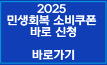 2025 소비쿠폰 바로 신청