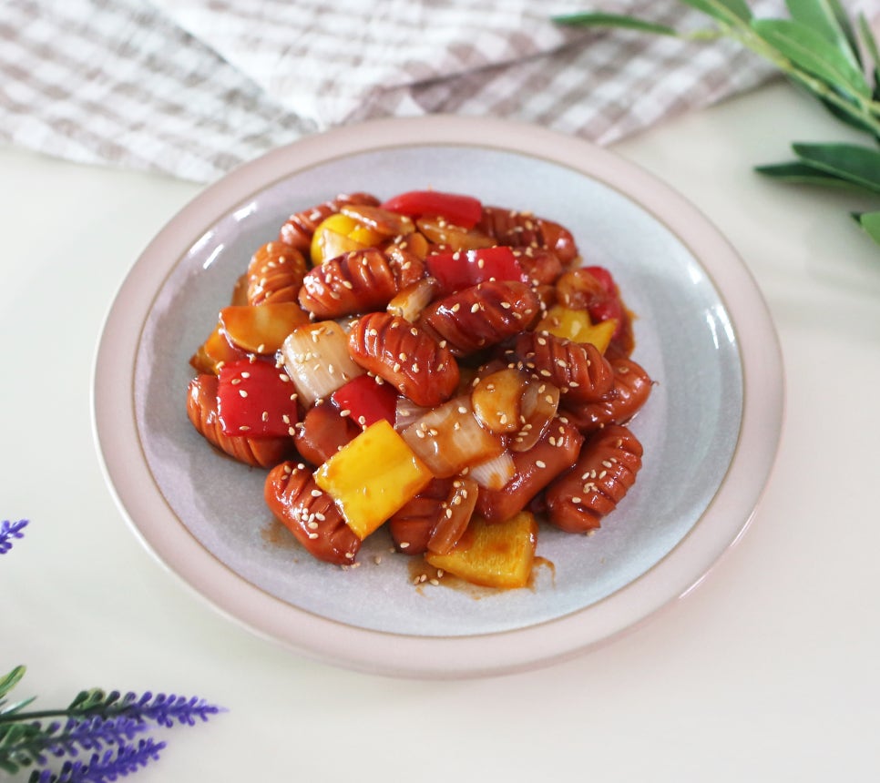 소세지야채볶음