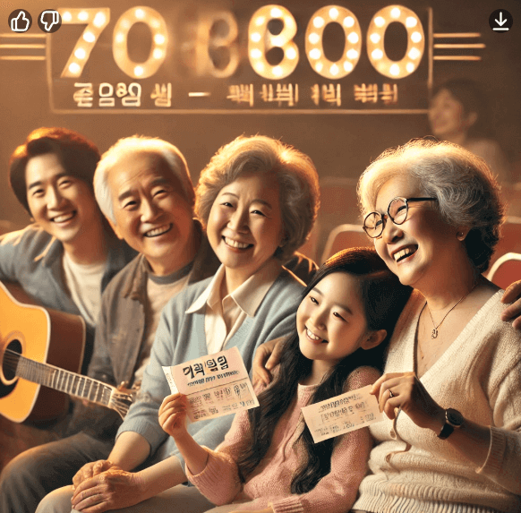 어버이날 고양 7080 릴레이 콘서트 포스터