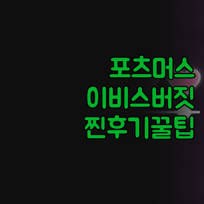 포츠머스 이비스 버짓 가성비 숙소 찐..