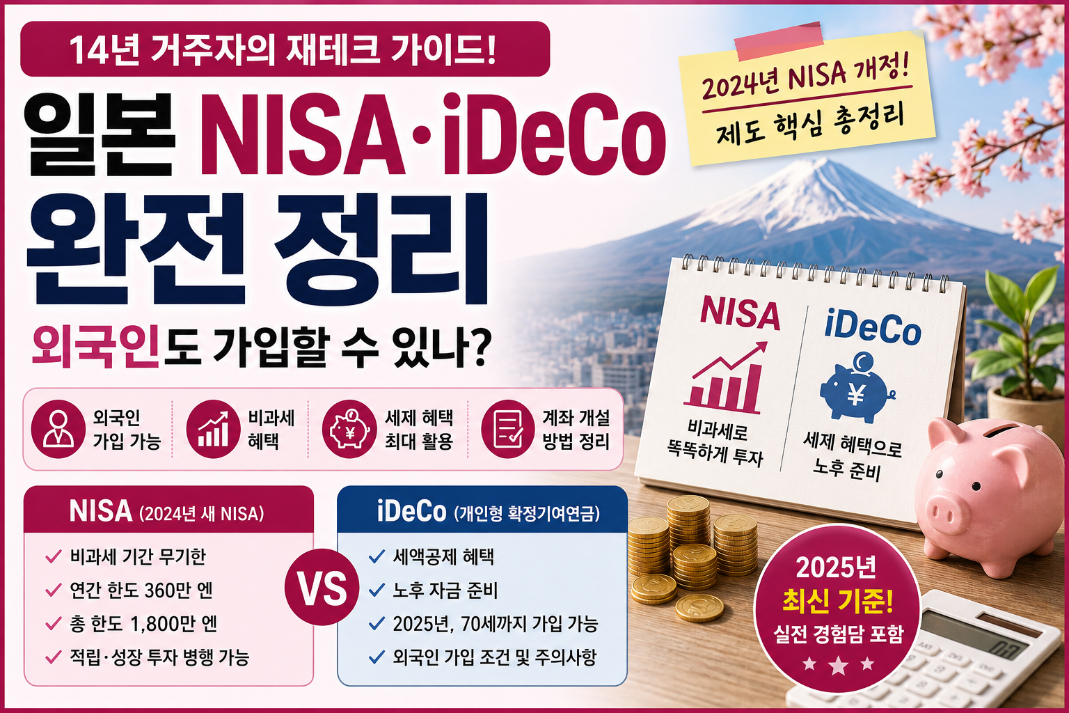 일본 NISA&middot;iDeCo 완전 정리