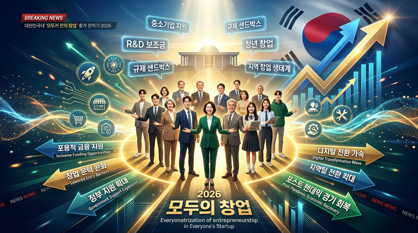 2026 창업지원사업 모두의 창업 청년 AI 로컬 정책 흐름