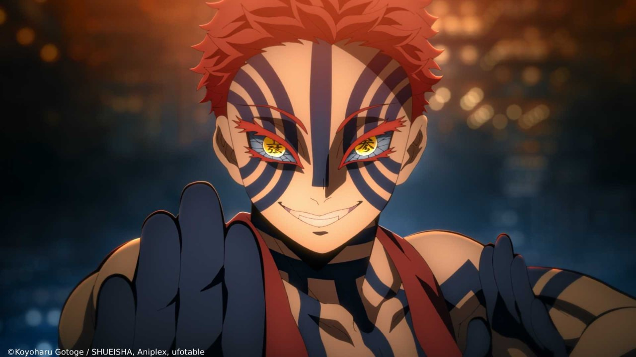 귀멸의 칼날 무한성편 전투장면