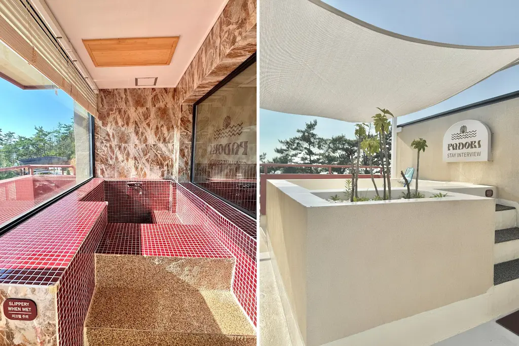 스테이인터뷰 파도리 내,외부 자쿠지