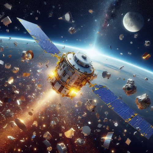 우주 쓰레기 레이저 제거