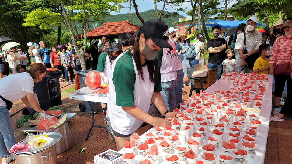 고창 복분자와 수박축제