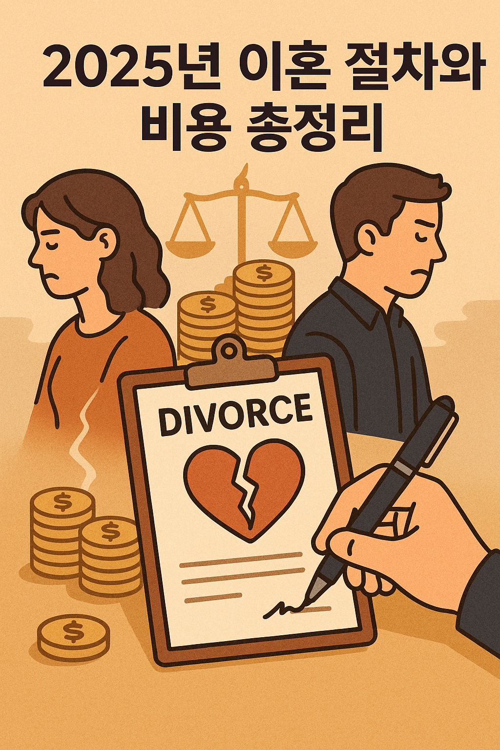 2025년 이혼 절차와 비용 총정리 (협의이혼 vs 재판이혼) 완벽 가이드 관련 사진