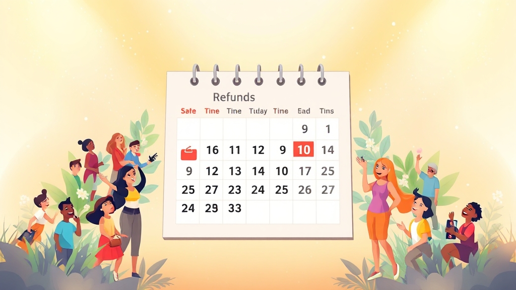 환급 신청 후, 환급일은?