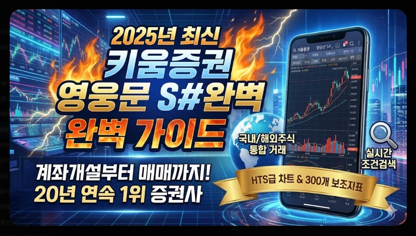 키움증권 영웅문S# 사용법