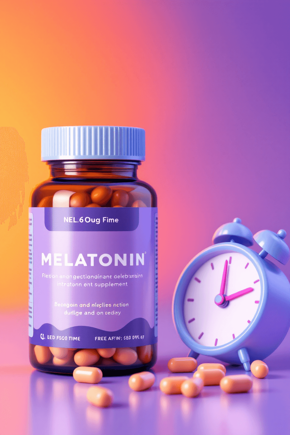 멜라토닌 사진입니다.