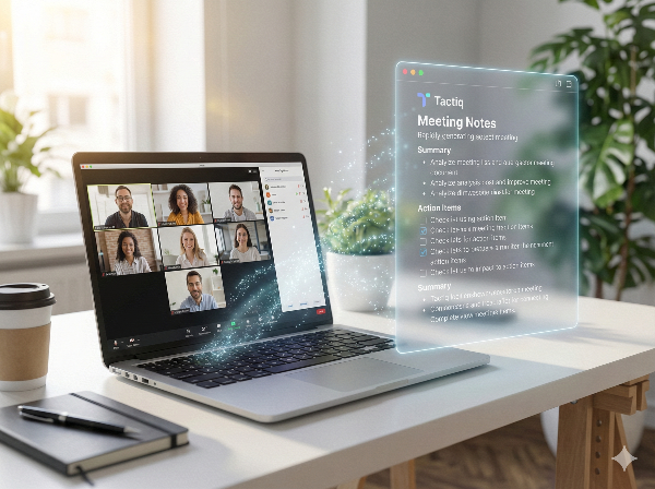 Tactiq AI 활용한 회의 자동요약