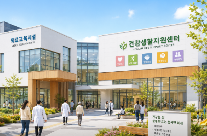 2021년 1회 건축사시험 - 2교시 평면설계 '의료교육시설과 건강생활지원센터' 분석