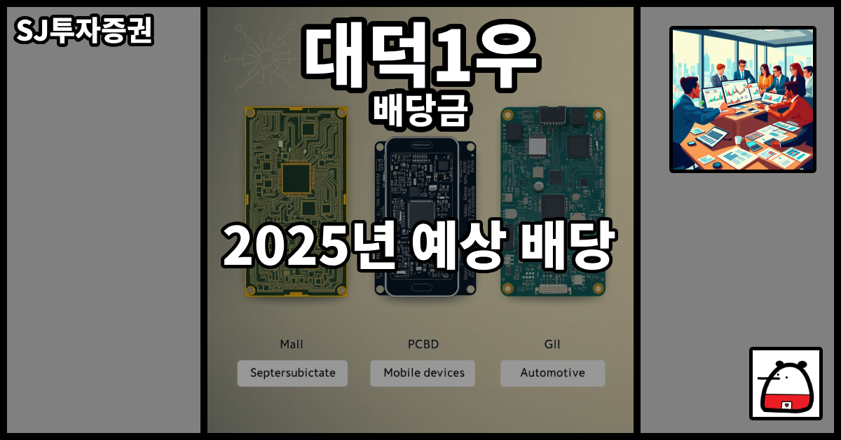 대덕1우배당금
