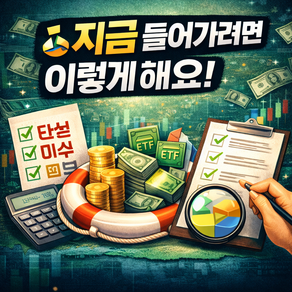 지금 들어가려면 이렇게 해요!