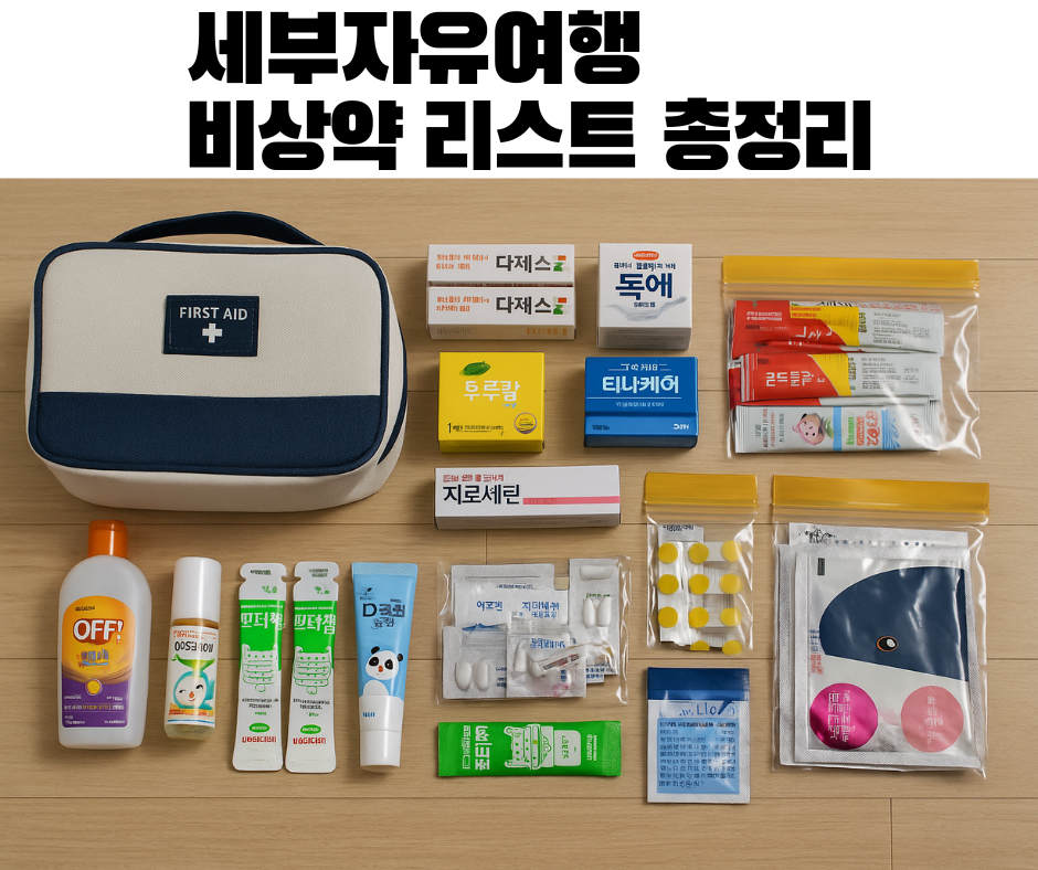 비상약 리스트 총정리